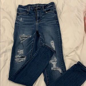 Curvy super high rise jegging